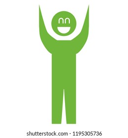 human figure silhouette icon