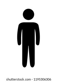 human figure silhouette icon