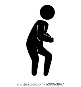 human figure silhouette icon