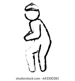 human figure silhouette icon