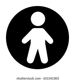 human figure silhouette icon