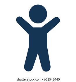 human figure silhouette icon