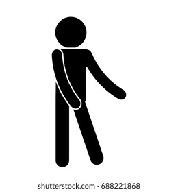 human figure silhouette icon