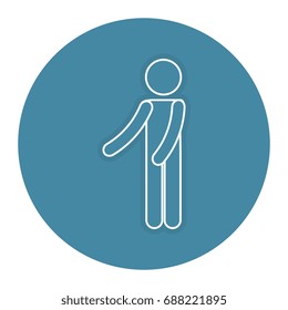 human figure silhouette icon