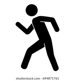 Human Figure Silhouette Icon