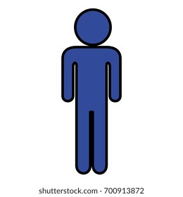 human figure silhouette icon