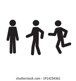 Stick Man Icon Images, Stock Photos & Vectors | Shutterstock