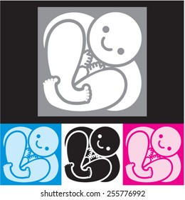 Human figure. Symbol. Vector.4