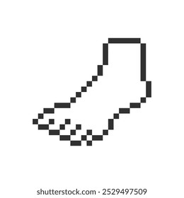 human foot element pixel art