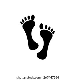 human footprint icon