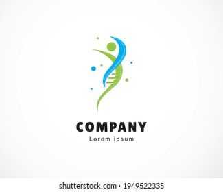 Diseño de plantilla de logotipo de Gen Humano. Emblema vectorial creativo para icono o concepto de diseño