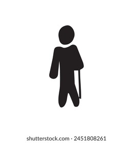 human gesture icons, various movements, for your symbols or design assets