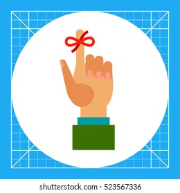 Human hand and bow
