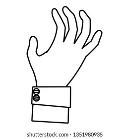human hand cartoon
