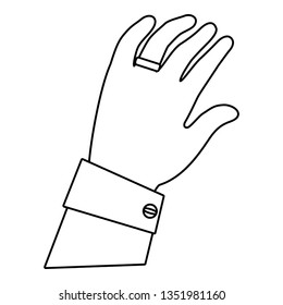 human hand cartoon