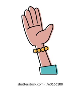Human hand cartoon