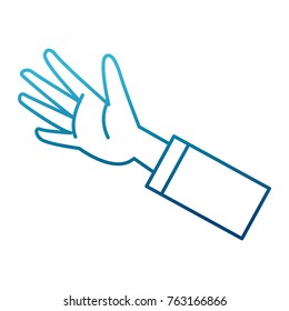 Human hand cartoon