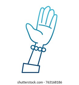 Human hand cartoon