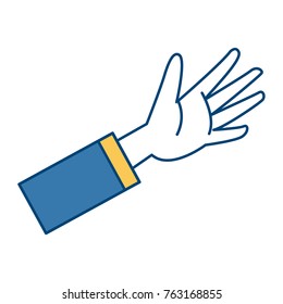 Human hand cartoon