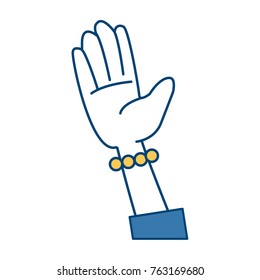 Human hand cartoon