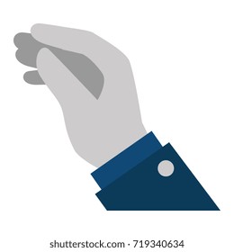 human hand catching icon