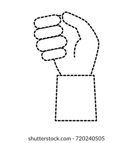 human hand catching icon