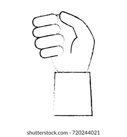 human hand catching icon
