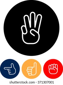Human Hand collection, different hands, gestures, signals and signs.
