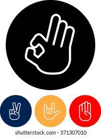 Human Hand collection, different hands, gestures, signals and signs.
