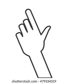 human hand gesture design