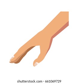 human hand gesture image design