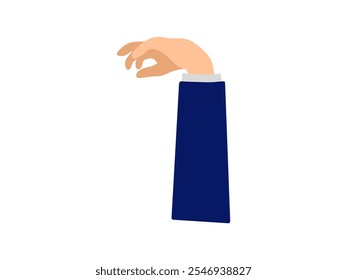 Human Hand Gestures Clipart Illustration