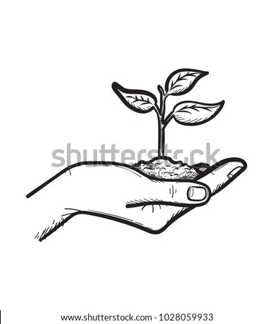 Similar – Image, Stock Photo Plant Growing in the Middle of Construction