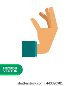 Human hand icon