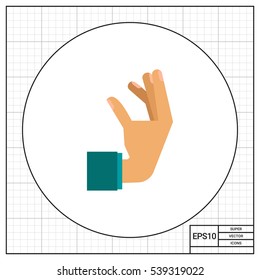 Human hand icon