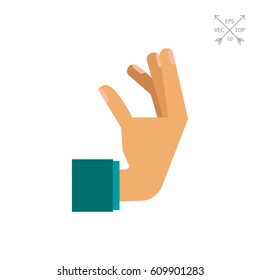 Human hand icon