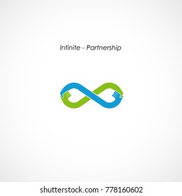 Human hand icon abstract logo design vector template.Business offer,Teamwork,Partnership,Unity,Togetherness icon.Help,Assistant,Support,Charity,Donation,Logotype concept icon.Corporate business.