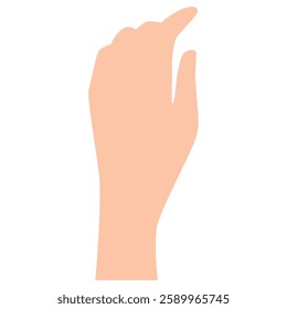 Human hand isolated icon vector illustration design vector illustration design graphic flat style