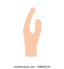 human hand medical heart support gesture icon