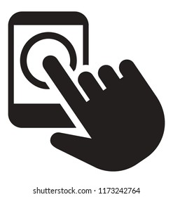 
Human hand pointing at somewhere with index  finger with open thumb
