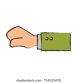 human hand receiving icon