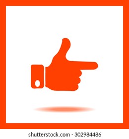 Human Hand sign. 