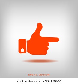 Human Hand sign. 