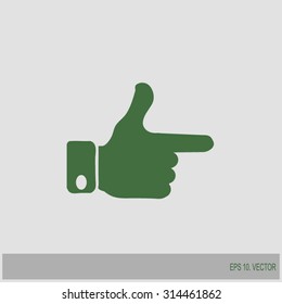 Human Hand sign. 