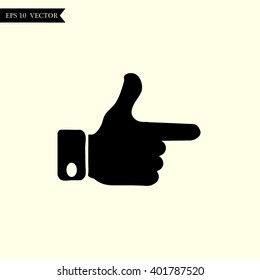 Human Hand sign. 