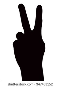 human hand silhouette 