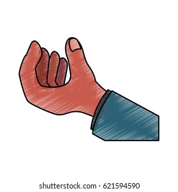 Human hand symbol