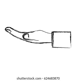 Human hand symbol