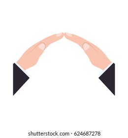 Human hand symbol