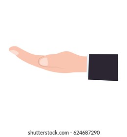 Human hand symbol